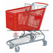 Productos / Proveedores Patrocinados por Fabricantes de la Ley. Carrito de compras de plástico de supermercado